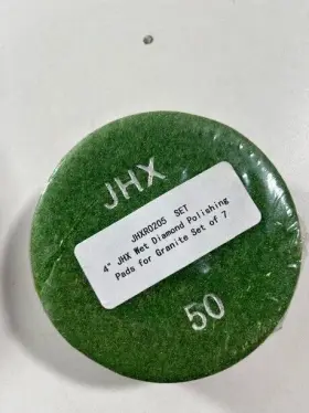 JHXR205SET8 JHX Diamond Polishing Pads Granite Concrete Set #2