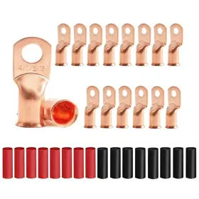 G-4-0X5-16-HST JOYPXF Awg Stud Copper Wire Lugs Heat