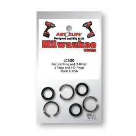 MCT50010 JUST CLIPS Friction Rings Milwaukee Tools Pack