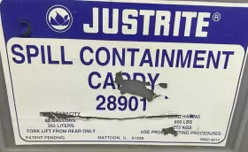 28901 JUSTRITE Spill Containment Gallons Liters #2