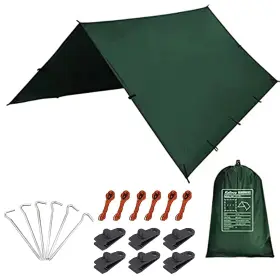 974372160553 KALINCO Waterproof Camping Tarp Hammock Rain