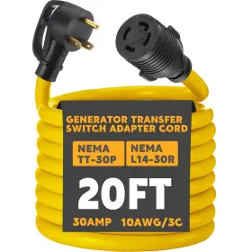 WAE-KANAYU-2155 KANAYU Generator Transfer Switch Adapter Cord