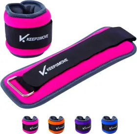 KMA202400US KEEP2MOVE Ankle Weights Men Women Kids Rectangula