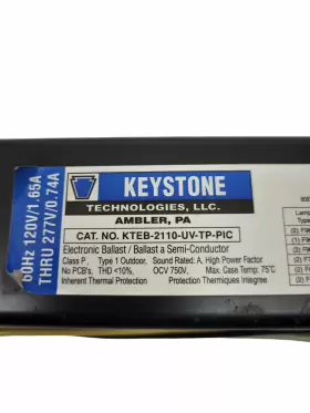 KTEB-2110-UV-TP-PIC KEYSTONE Ballast #2