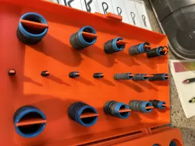 407PC1 KING TOOL Ring Bluea Kit #3