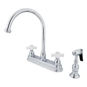 KB3751PXBS KINGSTON BRASS Handle Kitchen Faucet Sprayer