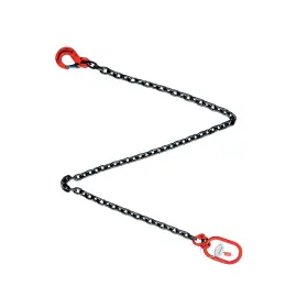 LTSJ-2T-1.85M KIVOMOT Single Leg Chain Sling Wll Oblong