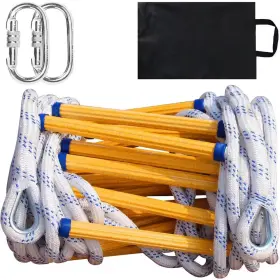 705353727863 KIWDZFU Emergency Fire Escape Ladder High Up