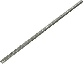 80TI24 KNAPE VOGT MFG CO Titanium Single Slot Standard Shelf