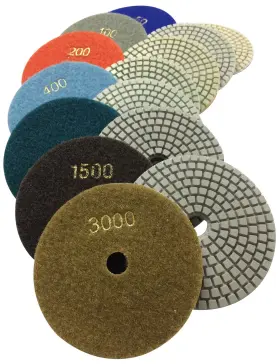656699255414 KONFOR Diamond Polishing Pads Sanding Marble