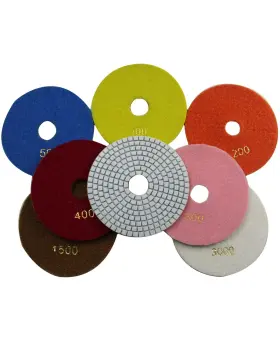 656699439302 KONFOR Diamond Polishing Pads Flexible Sanding #2