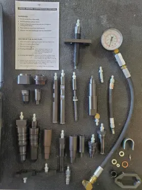 TU-15-70 LANG TOOLS Star Diesel Compression Tester Adapters #2