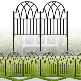 A22-GXGZ-10P LATIHUUM Garden Fence Arched Panel Dig