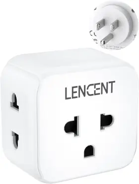 06974827492567 LENCENT Plug Adapter Outlet Pack