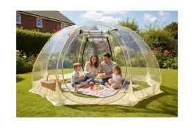 A-3002-10X10 LENOTOS Pop Up Bubble Tent Igloo People Screen