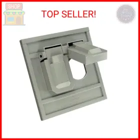 078477805343 LEVITON Duplex Device Wallplate Cover Weather