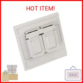 4986-GY LEVITON Duplex Device Wallplate Cover Weather