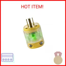 515PV-LIT LEVITON Pack Blade Grounding Plug Amp Straight