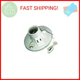 09716-00C LEVITON MFG CO Glazed Porcelain Outlet Box Mount