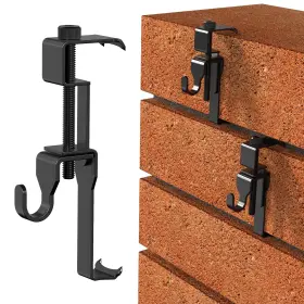 HANGER001 LEWUFE Steel Brick Wall Clips Hooks Clamp