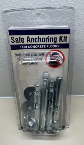 10915 LIBERTY Safe Anchoring Concrete Floors Kit