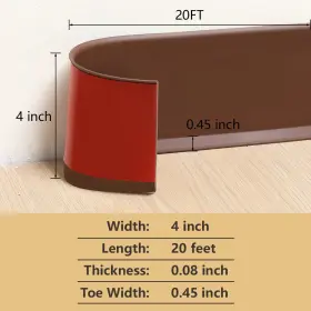 JC-BMT-20Z LIFRONKIT Wall Base Baseboard Molding Flexible #2
