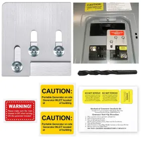 SD200A LISUNLI Generator Interlock Square Qo Amp Panels Kit