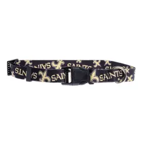 Littlearth 320101-sant-s Nfl Pet Collar - Officially Licensed Teams Sizes Small Medium An