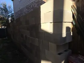 1000149139 LOWES Concrete Cinder Blocks Construction Material