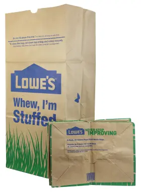 Lowesll LOWES Set Pack Gallon Paper Lawn