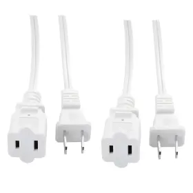 MML-JIHGOY1324 LPINS Pack Polarized Prong Extension Cord Ac