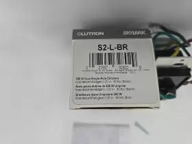 027557328029 LUTRON Skylark Single Pole Dual Slide Dimmer #2