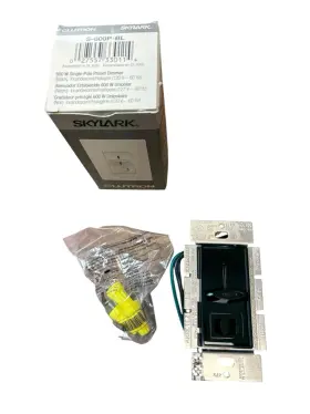 S-600P-BL LUTRON Skylark Single Pole Dimmer Switch