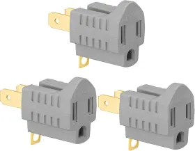 194109761563 LYOOWNG Pack Adapter Polarized Grounding