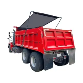Maguesh 7X22 213CM 215 670CM Dump Truck Mesh Tarp Cover Pvc