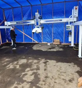 CNC4 MATRIX Granite Marble Axis Bridge Saw Triton #2