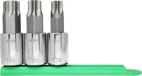 3-PIECE MAYHEW Torx Socket Bit Set