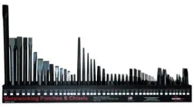 80241-45 MAYHEW Punch Chisel Display