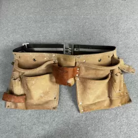 DM-499-4 MCGUIRE NICHOLAS Suede Cowhide Tool Belt Workwear