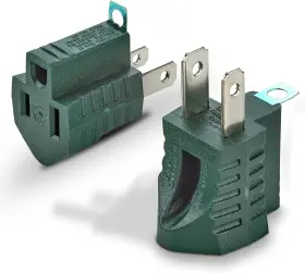 850040992748 MEASUPRO Grounding Adapter Plug Wall Outlets