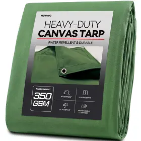 CT009 MERUYOO Canvas Tarp Drab Rustproof Gro