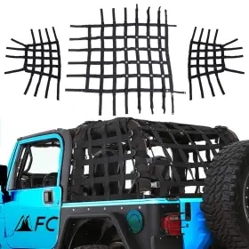 ATMF062 MFC Trail Cargo Net Rear Restraint Trunk Mesh Comp