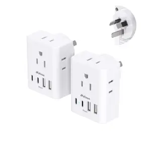 MFS4WAUP MIFASO Pack Australia Zealand Power Plug Adapter