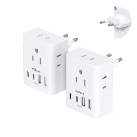 MFS4WTP MIFASO Pack Travel Plug Adapter International Power