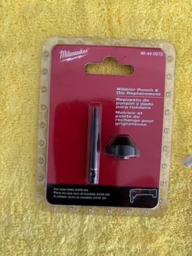 48-44-0272 MILWAUKEE TOOL Fuel Nibbler Punch Die Set