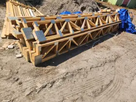 24FTX16INX3.5IN MITEK Wooden Floor Trusses Construction