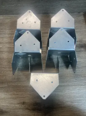 C44-TZ MITTEK Mitek Usp Post Cap Triple Plate Zinc