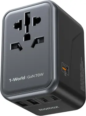 20221009 MOMAX Travel Adapter Gan International Power