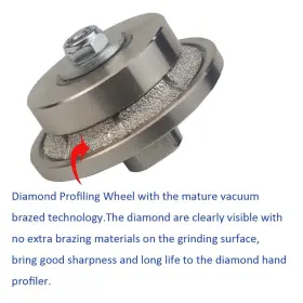 D75-B5-5-8-11-C MOSTARTOOL Half Bullnose Coarse Diamond Bit #3