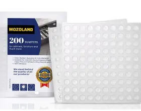 650434686945 MOZOLAND Rubber Feet Adhesive Bumper Pads Doors